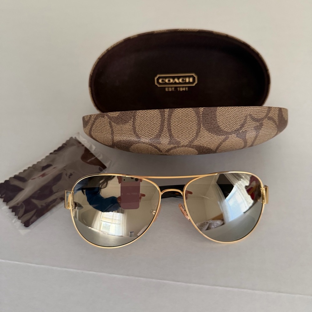 Coach Aviator Sunglasses